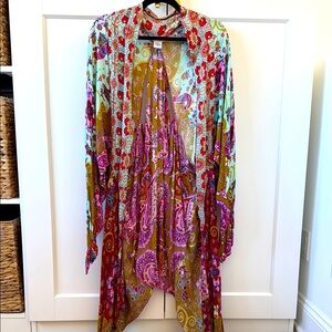 Free People Little Wing Festival Kimono One Size